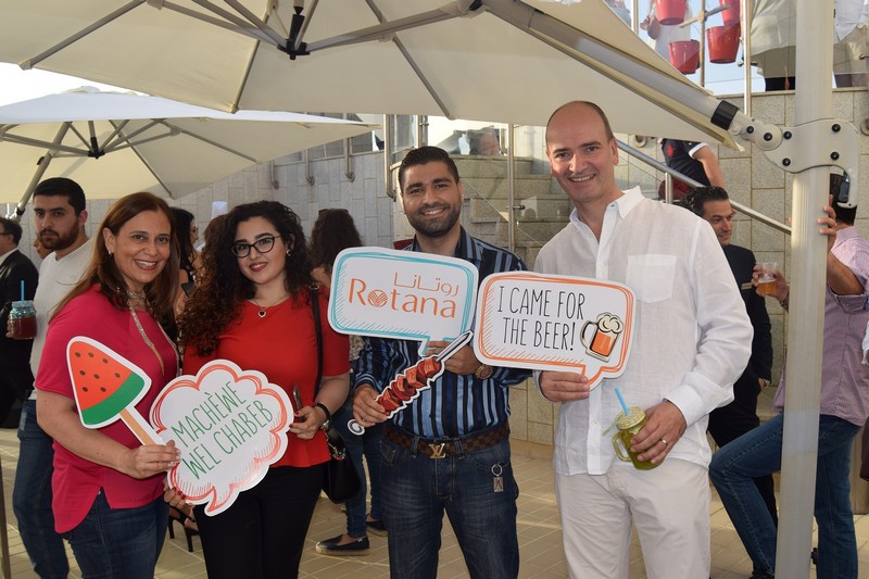 Rotana hotels appreciate loyalty Rotana Hotels invite top corporate accountsand media over a sunset BBQ for its annual get-together